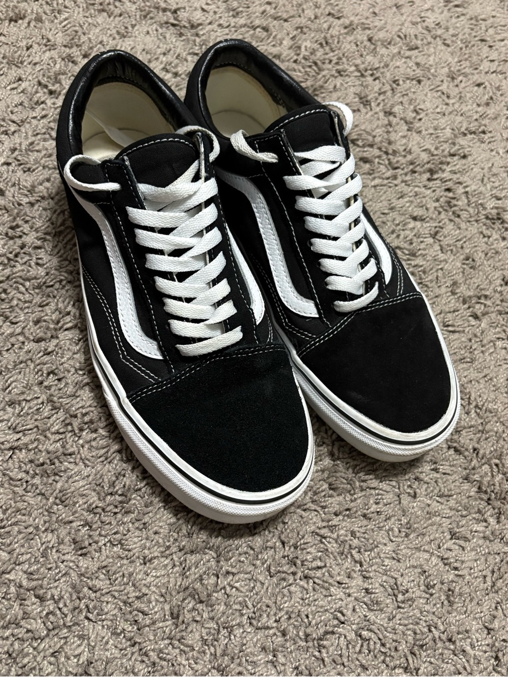 Vans Old Skool Black/White Skate Shoes Men’s US 9
